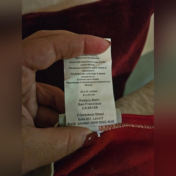 Santa pillow cover - Picture 3 of 4